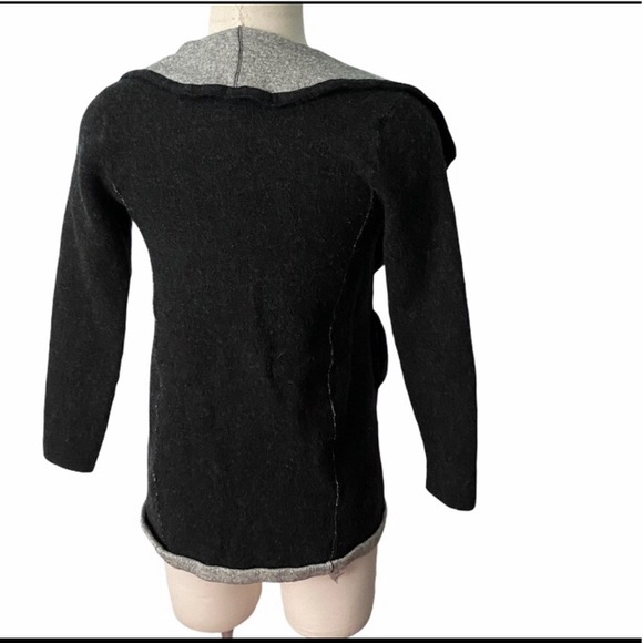Eileen Fisher wool cardigan gray sz-ps - Picture 3 of 5